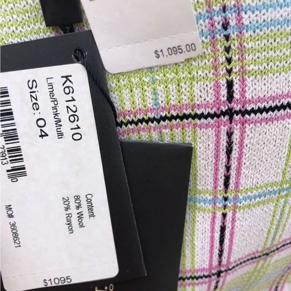 St. John Collection NWT multicolored jacket with fringe Sz 4 - Picture 16 of 16